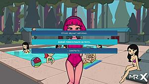 Intense Uncensored Anime Sex Scenes in Game