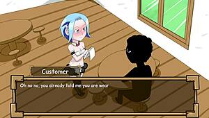 Hej, Hanyina exhibice v květinovém anime hentai je tak horká! 😍