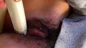 Japanese Girl Masturbates with Intense Clit Close-Up Squirting