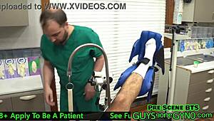 Cum clinic extraction with naked doctor Angel Ramiraz