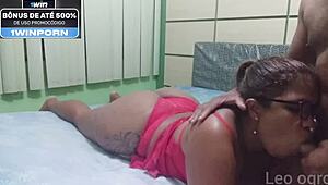 super sexy big tits african bbw loves that facial cum