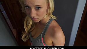Bailey Brooke whispers, stepdaddy’s dick feels so hard