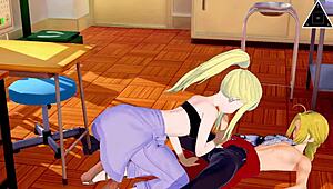 Edward and Winry Engage in Uncensored Sex in Fullmetal Alchemist Hentai