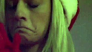 Female and male strippers tease crowd with erotic dance moves