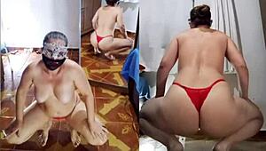 Bbw Anal With Dildo And Toys