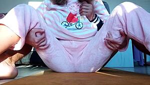 i can’t stop teasing my small tits and wet pussy in real homemade vid