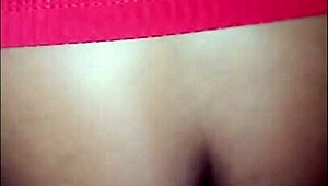 Latina Brunette Teases Husband Outdoors Until Guard Watches Climax