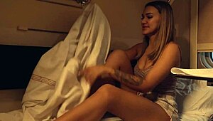 Narrative Decided to jerk off to a stranger while she slept. She woke up loving it!