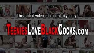 Teen Gives Handjob To Black Monster Cock In Interracial Scene