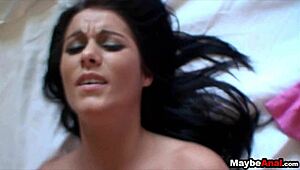 chloe banks tries anal first time outdoors 😈