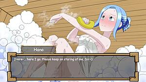 Hey, Hana's exposure in this blooming flower anime hentai is so hot! 😍