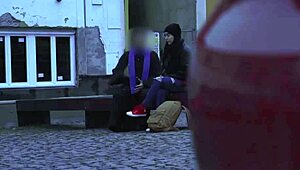 cute 18+ spanish babe gives blowjob and gets hardcore in car