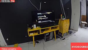 Maid Fucks Boss's Husband Outdoors!