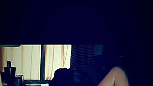 storm slaps my big ass while checking outside