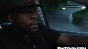 Ebony Yasmine De Leon And Rome Major In A Scene