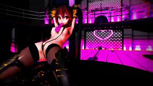 Watch the Princess Knight Zatsune's Erotic Squatting Dance?