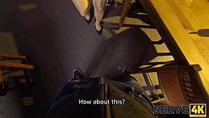 Serve4K Fast Food Turns Into Faster Fuck