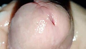 Edging my throbbing cock with vaseline?