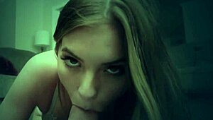 sucking teen gets a special reward