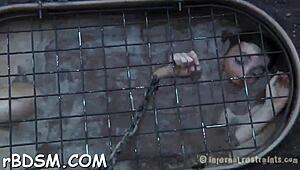 Aroused Brunette Fingers Tight Snatch While Teasing Naughty Fetish