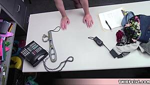 Petite teen gets roughly fingered and bent over for intense doggystyle blowjob