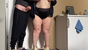 yo, my mother-in-law just sucked and jerked me off after her bath, so damn kinky!