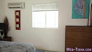 Hey, check this out! Blonde teen munches on sweet vag with wild passion in HD!