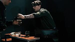 Dominant babe in heels doggystyles sub slave 😈 Teaching with trimmed pussy and bound play.