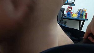 Innocent girl deepthroats teacher.