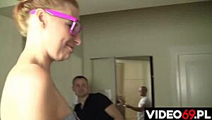 Hey, check this Polish MILF getting her ass pounded hard today!