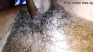 Yo, banging a married ebony chick in her bedroom feels wild!