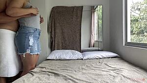 Man, me and Cristina Calderón, the dentist, got wild, ya know?