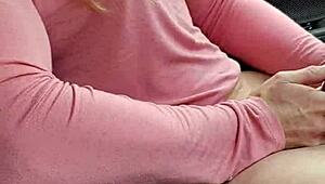 Caught masturbating in my car with a butt plug inserted.