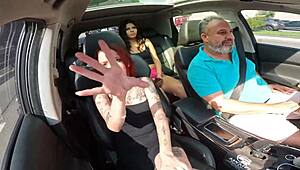 Taking a wild ride with carioca queen bibs doing crazy stuff on São Paulo streets! 🚗💥