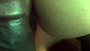 white bbw gets backshots and cumshot