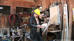 glasses-wearing dutch teacher seduces student