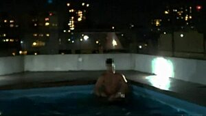 the water wasnt enough so we had sex in the pool my first time