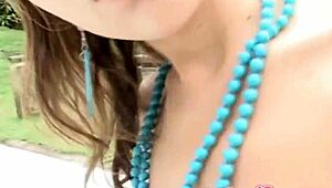 Petite Latina Teen Selina Rips Clothes and Licks Pussy in Lesbian Striptease