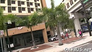 Lusty Blowjob Contest with a Sexy Gay Competitor