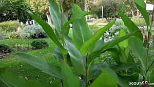 German Scout Tricks Shy Latina Emma Sweet to Fuck at Fake Model Job