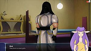 Dragon Ball Divine Adventure Part 55: Caulifla in Japanese Game Hentai