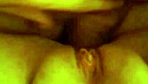 Amateur couple in USA announces orgasm during slow fucking
