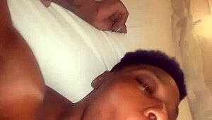 I watched this ebony girl deepthroat that big black cock, it was so hot