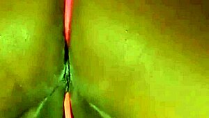 Sexystacy7 shows off amateur innie pussy lips in solo action