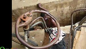 Somewhere in Africa, a chubby beauty takes hardcore pounding.