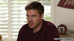 i'm so slutty, i fucked my boyfriends pal with his monster cock