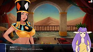 Dragon Ball Divine Adventure Part 55: Caulifla in Japanese Game Hentai