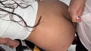 Teacher and student engage in sexual activity in the faculty room