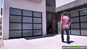 Horny Brunette Teen Takes Anal Pleasure With C