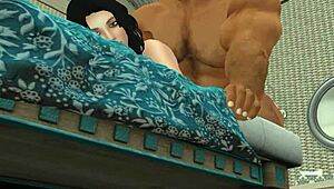 Cam Heyward's huge dick massaged